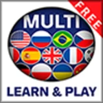 Logo of Learn and play MULTI lingual free android Application 